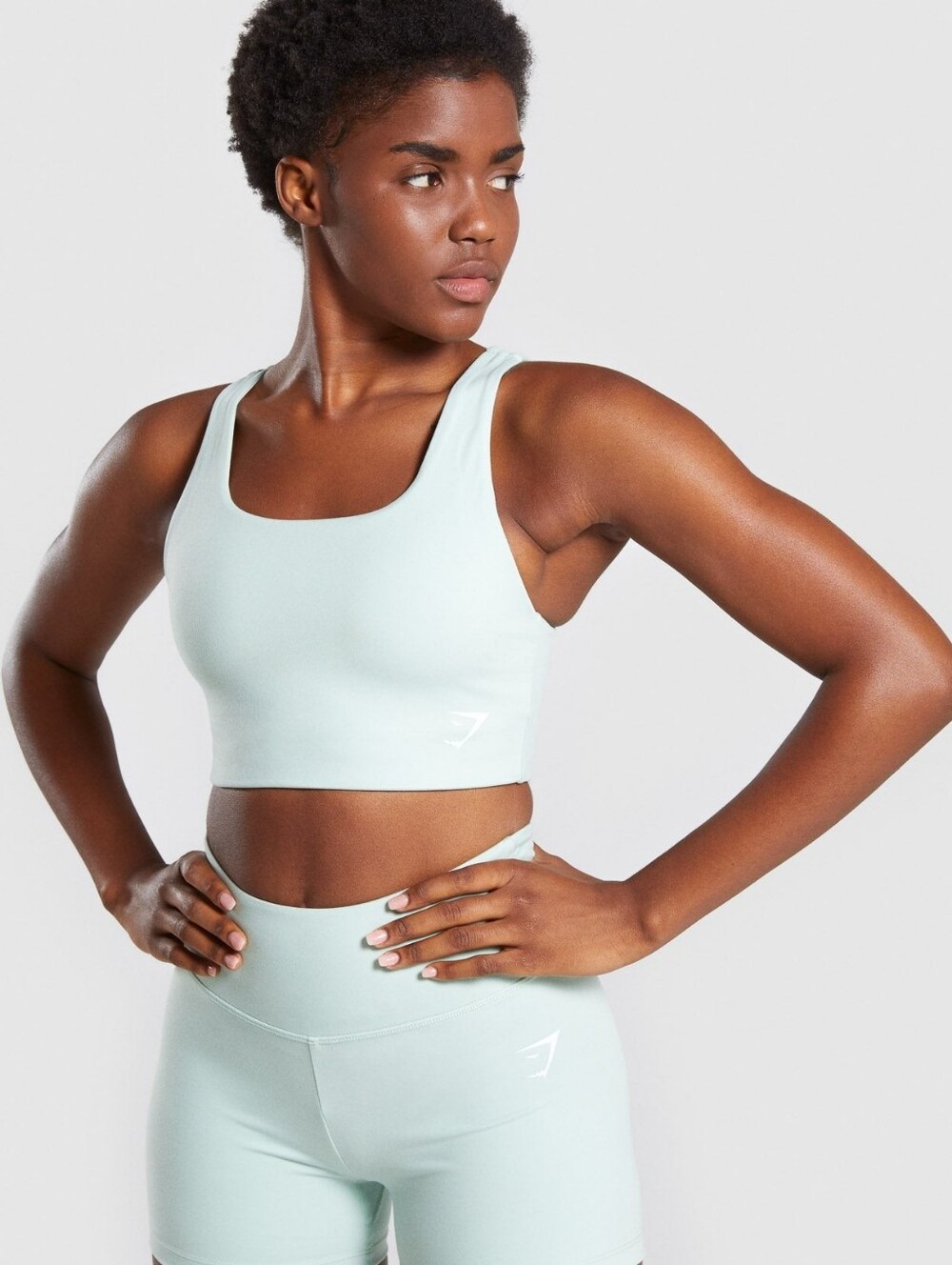 Gymshark Dreamy Sports Bra in Light Mint